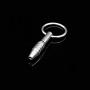 LLFX Stainless Steel Metal Urethràl Urethral Tube Mens Relaxation Toy with Ring Backpack