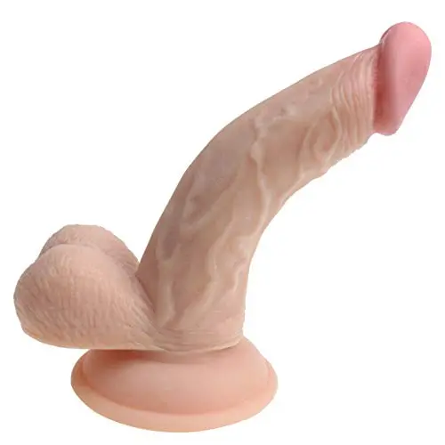 FW Female Massager, Personal Body Massage - 6.5 Inch Double Layered Realistic Massager with Strong Suction Cup,Medical Silicone Massager (Flesh) FW Female Massager, Personal Body Massage - 6.5 Inch Double Layered Realistic Massager with Strong Suction Cup,Medical Silicone Massager (Flesh)