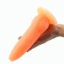 FXH Hands-Free Long Large Anales Plug Toy Comfortable Small Training Expander Insért Toys Stick - Cautious and Secret Delivery