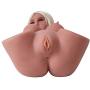 KingMansion Sex Doll Male Masturbator Torso Lifelike Half Real Size Love Doll with Vagina and Anal for Men