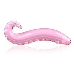 Glass Dildo Dilddo for Women Crystal Masturbator for Moman Glass Pleasure Wand S-shaped Design for G-spot Stimulation