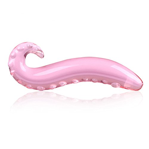 Glass Dildo Dilddo for Women Crystal Masturbator for Moman Glass Pleasure Wand S-shaped Design for G-spot Stimulation