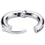 YQYAH Male Stainless Steel Penis Cock Ring Enhancer Ring Testes Weight Bearing Mens Metal Device Toys Sex Toys for Men,S