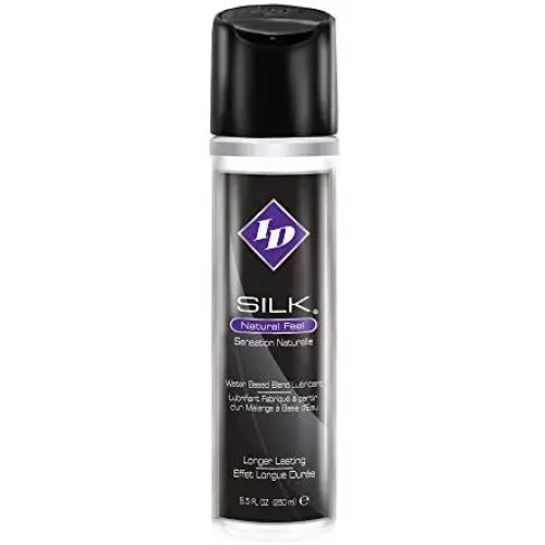 ID Silk Personal Lubricant - Water and Silicone Based Lube, 8.5 Fl Oz Bottle ID Silk Personal Lubricant - Water and Silicone Based Lube, 8.5 Fl Oz Bottle