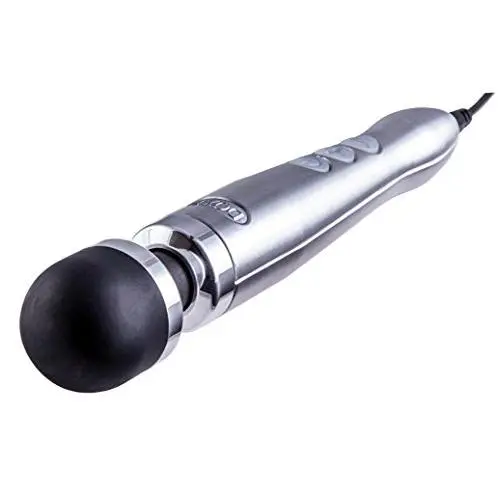 Great Valentine! New Doxy-3 Premium Die Cast Alluminum Titanium Alloy Massage Wand Vibrator Massager with Medical-Grade Silicone Head Cover