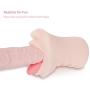 Y-NOT 3D Realistic Male Masturbator Oral Blow Job Cup Mouth Stroker Pocket with Sexy Tongue Soft Teeth and Deep Throat TPR Adult Sex Toy for Men Oral Masturbation