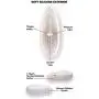 Size Matters Auto Sucking and Licking Pussy Pump, White,1 Count Size Matters Auto Sucking and Licking Pussy Pump, White,1 Count