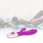 G-spot Vibrators with 30 Vibration Modes Rabbit Vibrator Upgraded Silicone Clitoris Stimulation for Women Couples Sex Toys