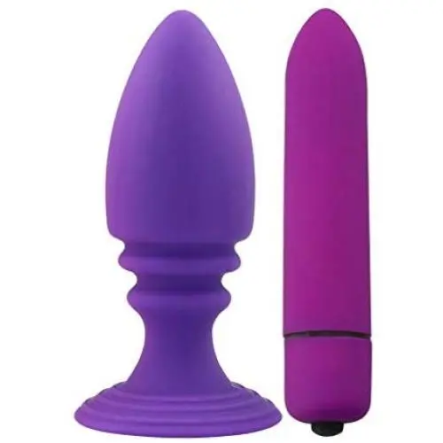 Flosky Silicone Amal Plug Toys with 10 Vibrantion Modes Mini Vibrarator Stimulation for Women Men Flosky Silicone Amal Plug Toys with 10 Vibrantion Modes Mini Vibrarator Stimulation for Women Men