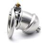Chástí-ty Device, Cǒck Lock, Pěnǐs Lock Ring Stainless Steel Metal Men Hypoallergenic Ergonomic Design Chasteness Device Anti-Off T-Shirt Belt - 102 (Size : 40mm)