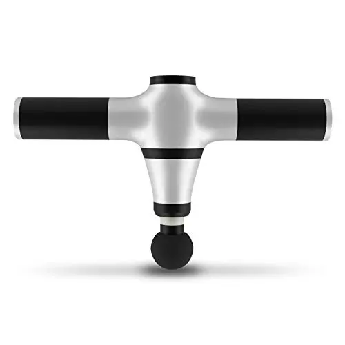 SWARK Deep Muscle Massager, Powerful Tissue Massager Gun, Pain Relief Percussive Therapy for Professional Athlete, Trainers - Silver