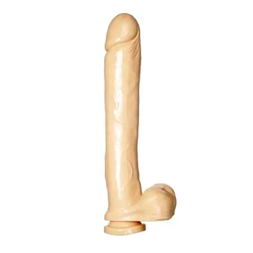 Extreme Dong 14 inch Flesh Dildo with Suction Cup Extreme Dong 14 inch Flesh Dildo with Suction Cup