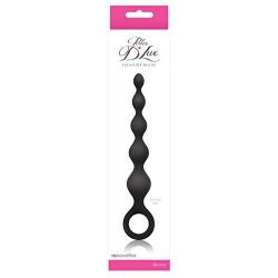 NS Novelties Perles D Lux Anal Play Beads, Black, Long, 3 Ounce