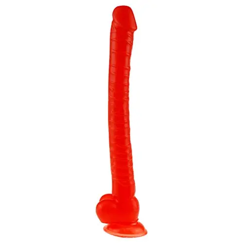 Winzfred 16 inch Realistic Dilo with Hands-Free Play Flexible Pennis Long Six Toysfor Women Men