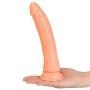 Vibrantor for Women 8 Inch Didlo Suction Cup Female Masturabation Realistic Pennis G Spotter Amal Plug Six Toys for Women Flesh