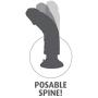 Pipedream Products King Cock 10 Inch Vibrating Cock with Balls, Brown