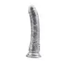 Sexpoy Wonderful Thick Silver 8.5 Inch Long Flexible Dong for V-agǐnal G-Spotter and Á-nal M-asturbation Women Masaging Soft Wand 8.5" 100% Secret Packing