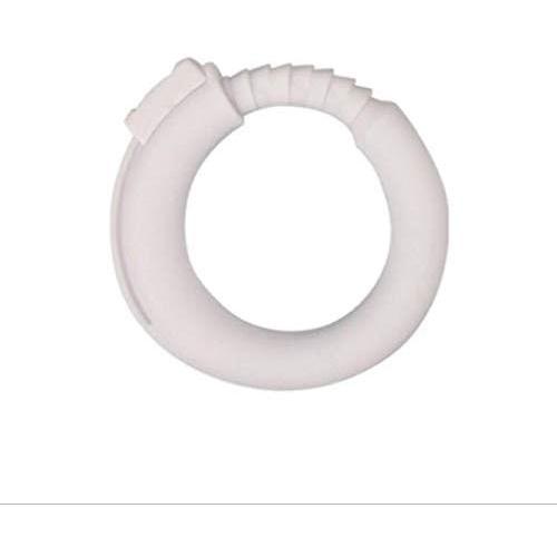 LLFX 100% Watertight Silicone pènis delay Ring Adjustable Size Mens Sports Ring T-Shirt (Color : White)