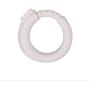 LLFX 100% Watertight Silicone pènis delay Ring Adjustable Size Mens Sports Ring T-Shirt (Color : White)