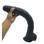 HAOZICH Handheld, Private Toy Soft Massaging Black,Color(16.92 Inches) for Women Female HAOZICH (Color : Black)