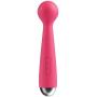 New Silicone Mini Travel Massage Waterproof Rechargeable Premium Wellness Full-Body Massage Wand + Includes a Free DONA Kissable Massage Oil 4oz