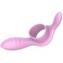 TPTPMAY Mini USB Vibranting Pennis Ring Delay Ejeculation Hard Male Massage Six Toy Couples
