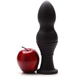 Tantus Piggy - Ultra Premium Silicone XL Plug - Black