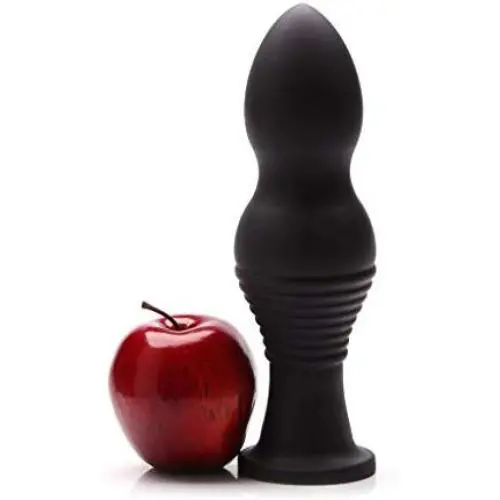 Tantus Piggy - Ultra Premium Silicone XL Plug - Black Tantus Piggy - Ultra Premium Silicone XL Plug - Black