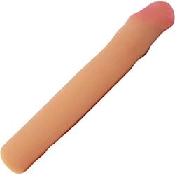 CyberSkin Original 1.5 Inch Xtra Thick Penis Extension Light, Male Penis Enhancer Enlarger Intercourse Stimulator, 0.05 Pound