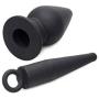 Master Series Plunged Silicone Hollow Plug with Insert