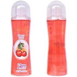 EIKdoulf02 100g Edible Fruit Flavor Water Based Oral Couple Men Women Sex Enhancement Body Lubricant *Cherry