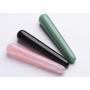 JIC Gem 6pc Natural Crystal Massage Wand for Face Acupuncture Therapy Pointed Stick Tretament Gua Sha Scraping Tool for Reiki Healing