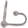 Eastern Delights Stainless Penis Cock Rings with Urethral Sounds Ball
