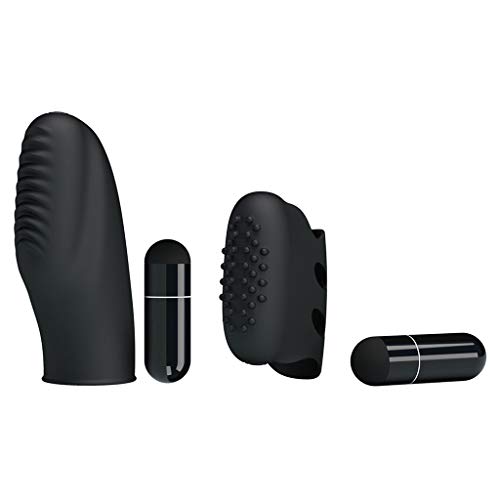 Wytinug Toy Finger Sleeve Vibrant Silicone Soft Toys for Couple Funny Vibe Tools