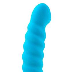 Elite Blue Silicone Toy Belt on Attachment to Relax Time