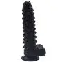 FAAK Silicone Bumpy Dildo G-Spot Novelties Female Masturbator Soft Flexible Adult Toy Cock with Suction Base Waterproof (Black) FAAK Silicone Bumpy Dildo G-Spot Novelties Female Masturbator Soft Flexible Adult Toy Cock with Suction Base Waterproof (Black)