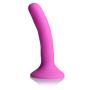 Strap U Pink Silicone Strap-On Dildo, Small