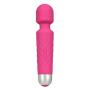 Clitoris Stimulator Clitoral Vibrator for Women,Mini 20 Vibration Patterns + 8 Speeds Rechargeable Wand Massager Adult Sex Toys,Wireless & Waterproof (Pink)