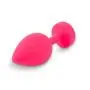 Gvibe Gplug Small Vibrating Butt Plug, Neon Rose Gvibe Gplug Small Vibrating Butt Plug, Neon Rose