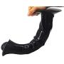 FAAK Big Horse Dildo Animal Style Large Head Adult Sex Toy (Black)