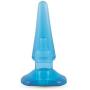 Beginner Pleasure Smooth Butt Plug - Anal Buttplug - Sex Toy for Women - Sex Toy for Men (Blue)