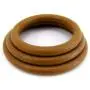 M2m Cock Ring - Nitrile - 3 Pc Set - Brown M2m Cock Ring - Nitrile - 3 Pc Set - Brown