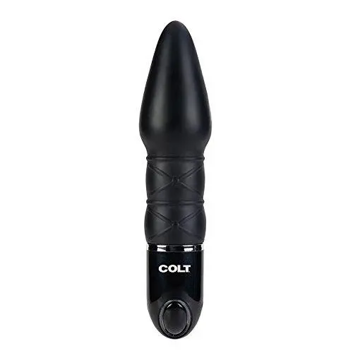 California Exotics 10 Function Colt Slider Silicone Probe 5.5-Inch, Waterproof, Black California Exotics 10 Function Colt Slider Silicone Probe 5.5-Inch, Waterproof, Black