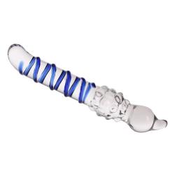 OEM New Top Sex Toys Crystal Glass Transparent G-spot Stimulate Stimulation Stimulator Penis Masturbation Stick Anal Plug Toys For Women And Men