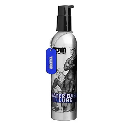 Tom of Finland Water Based Lube, 8 Fluid Ounce