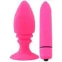 BUBUCAST Silicone Amal Plug Toys with 10 Modes for Women Men Couple Beginner