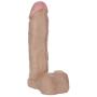 Doc Johnson Vac-U-Lock - The Realistic Cock - 8 Inch - F-Machine and Harness Compatible Dildo - Vanilla