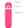 Pure Love Rechargeable Vibrating Bullet Pink, Waterproof, Multispeed & Multifunction, Adult Sex Toy