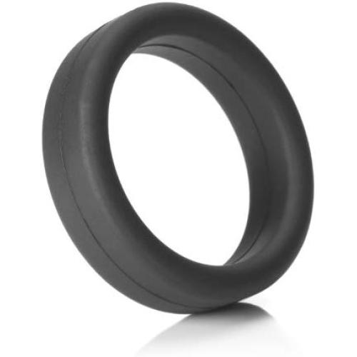 Tantus Super Soft C-Ring - Ultra-Premium Silicone Cock Ring - Black