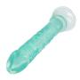 JSCRlove 6 Inch Soft Díldɔ Real Feel Toy with Strong Base,Transparent Green Women Socks